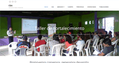Desktop Screenshot of consultores-csa.com
